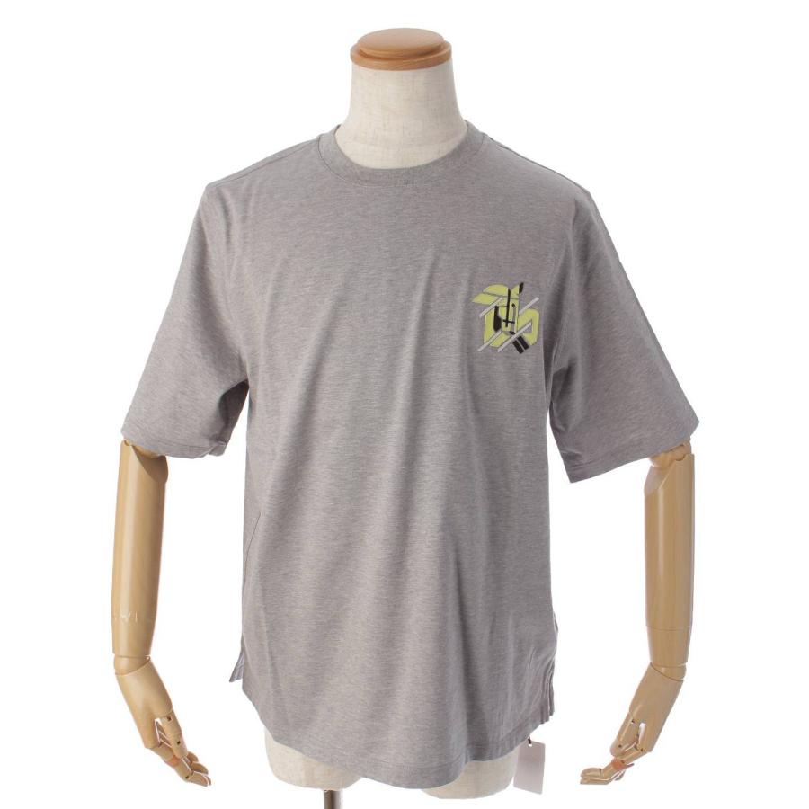 未使用品 23SS HERMES レザーパッチ シャツ-