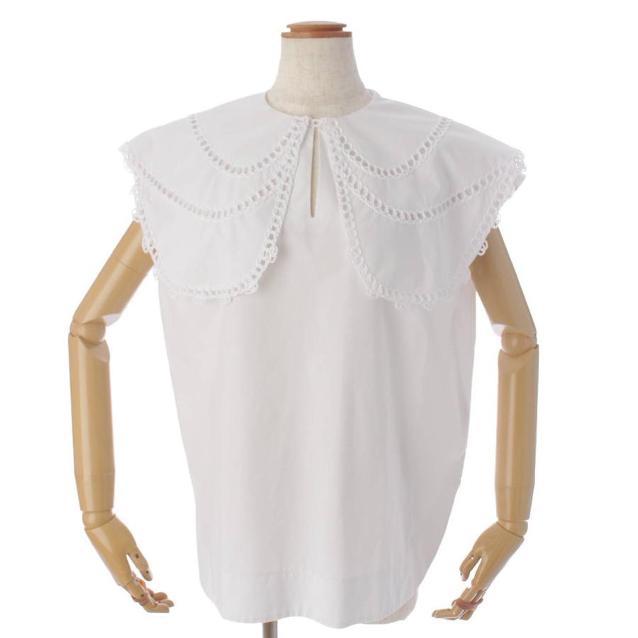 Yori 【ヨリ】yori shirocon 21SS ループ刺繍セーラー ブラウス SC2121 