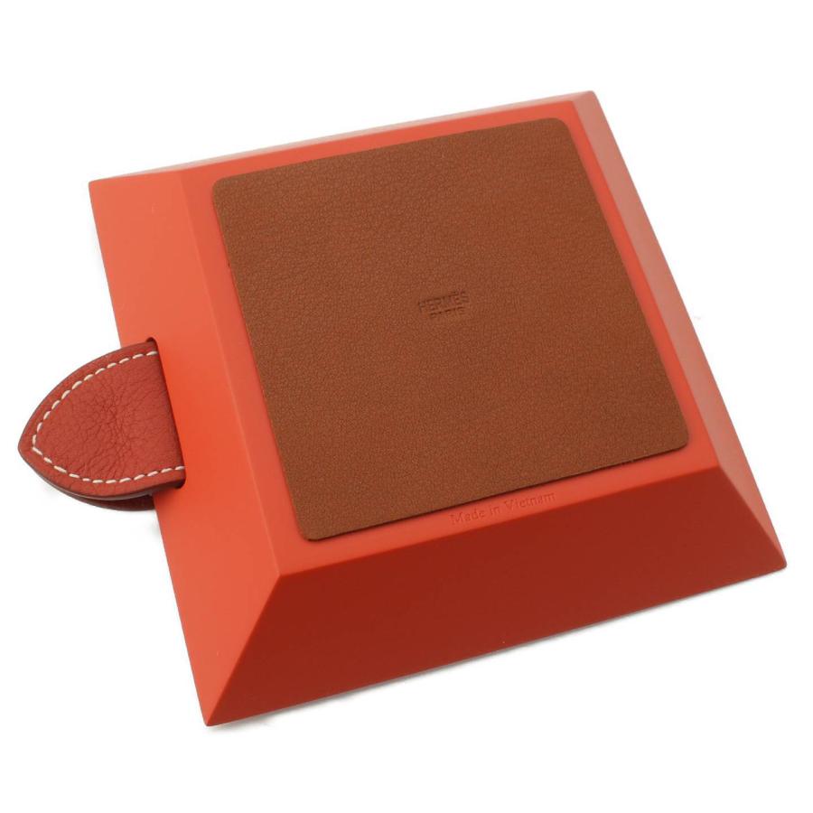 エルメス ヴィドポッシュ スクエア アトリウムPM ウッド 小物入れ トレイ