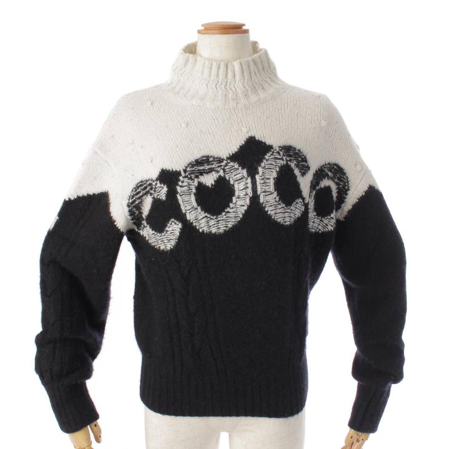 CHANEL 【シャネル】Chanel COCO ココネージュ カシミヤ混 ニット 