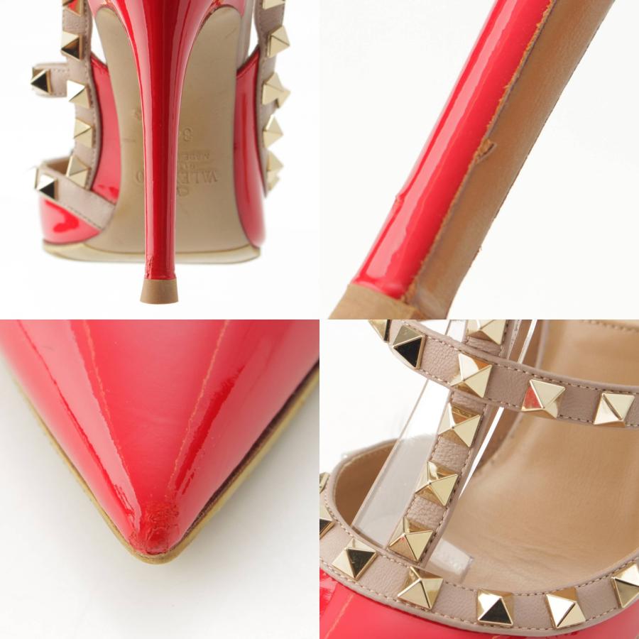 VALENTINO 【ヴァレンティノ】Valentino パテント ロックスタッズ 