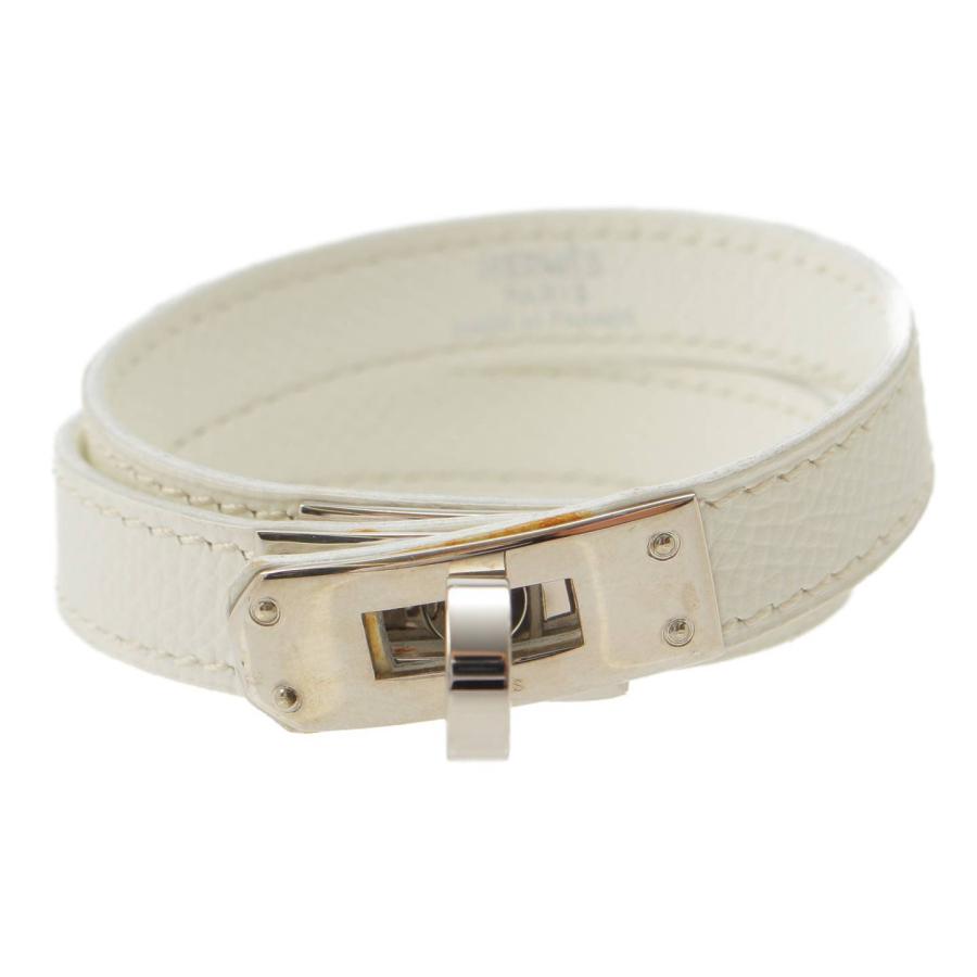 HERMES シルバー金具　ケリー　ブレスレット ランク A HERMÈS エルメス ブレスレット ケリーグルメットGM