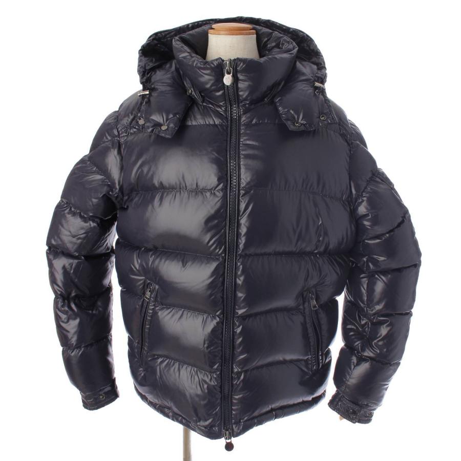 モンクレール】Moncler 17年 MAYA フード付き ジップアップ ダウン 