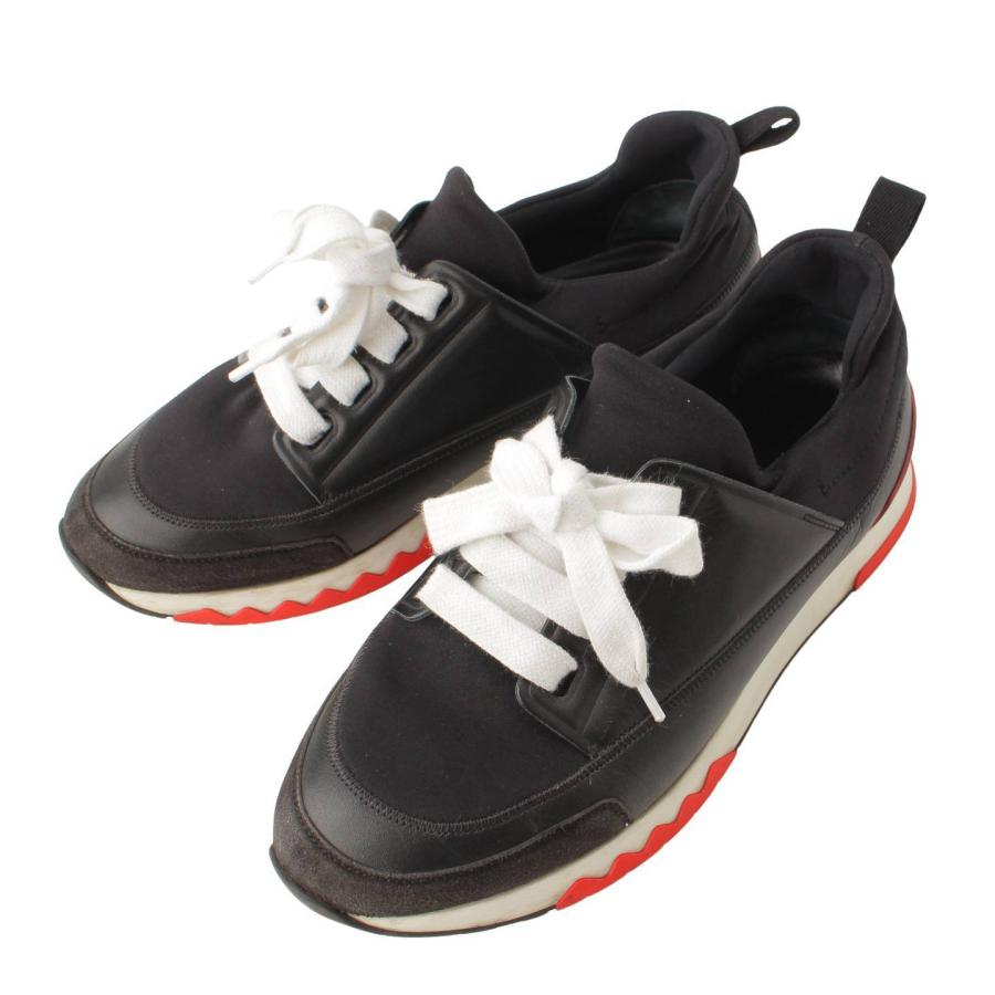 HERMES 【エルメス】Hermes スタジアム レザー ローカット スニーカー 