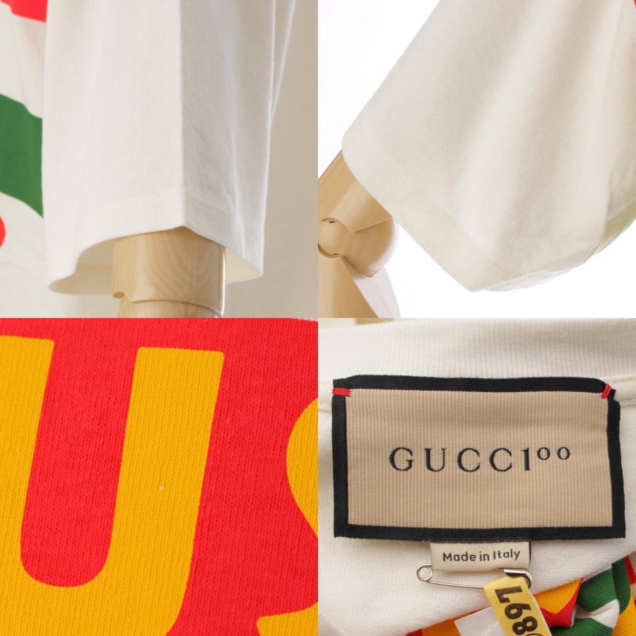 GUCCI 【グッチ】Gucci 100周年 MUSIC IS MINE プリント Tシャツ 