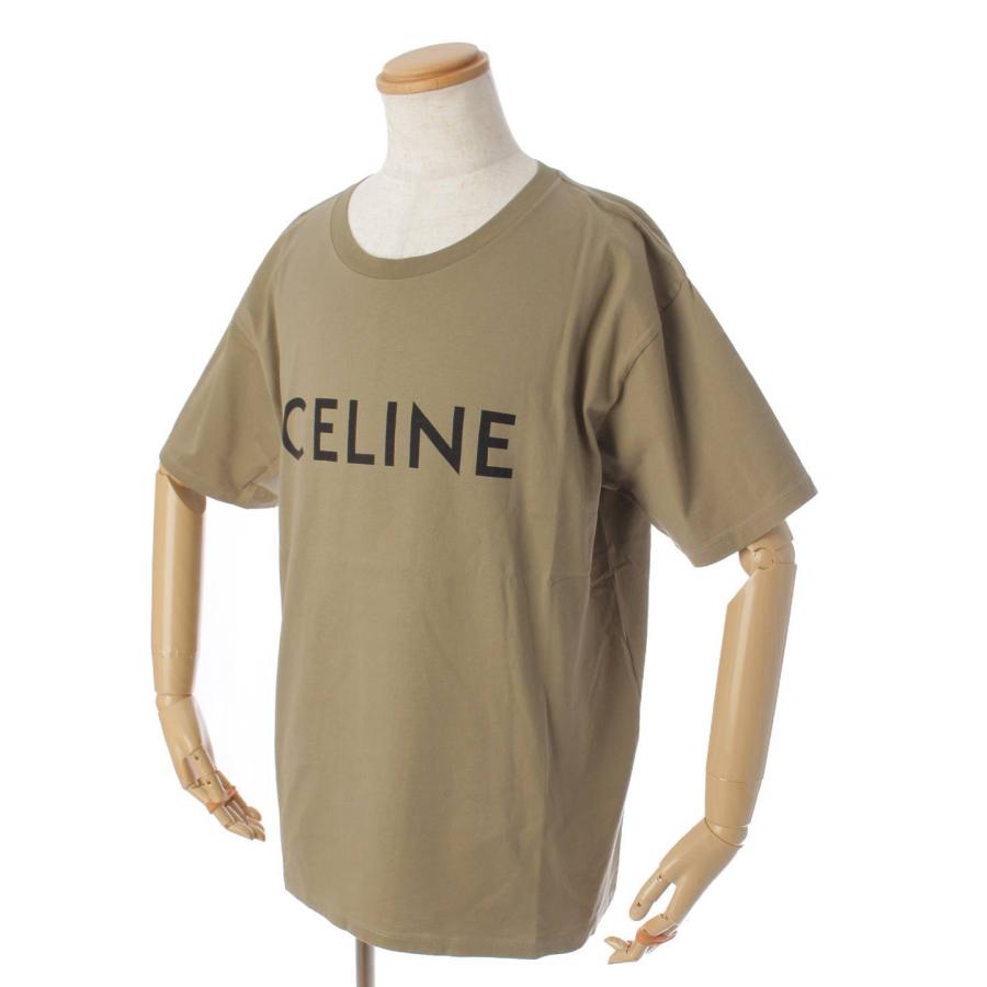セリーヌ】Celine メンズ 22SS ロゴプリント コットン Tシャツ