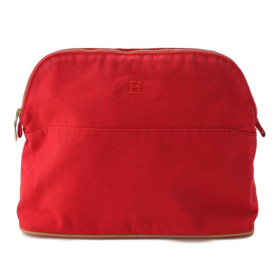 HERMES 【エルメス】Hermes ボリードポーチ Bolide コットン 化粧 