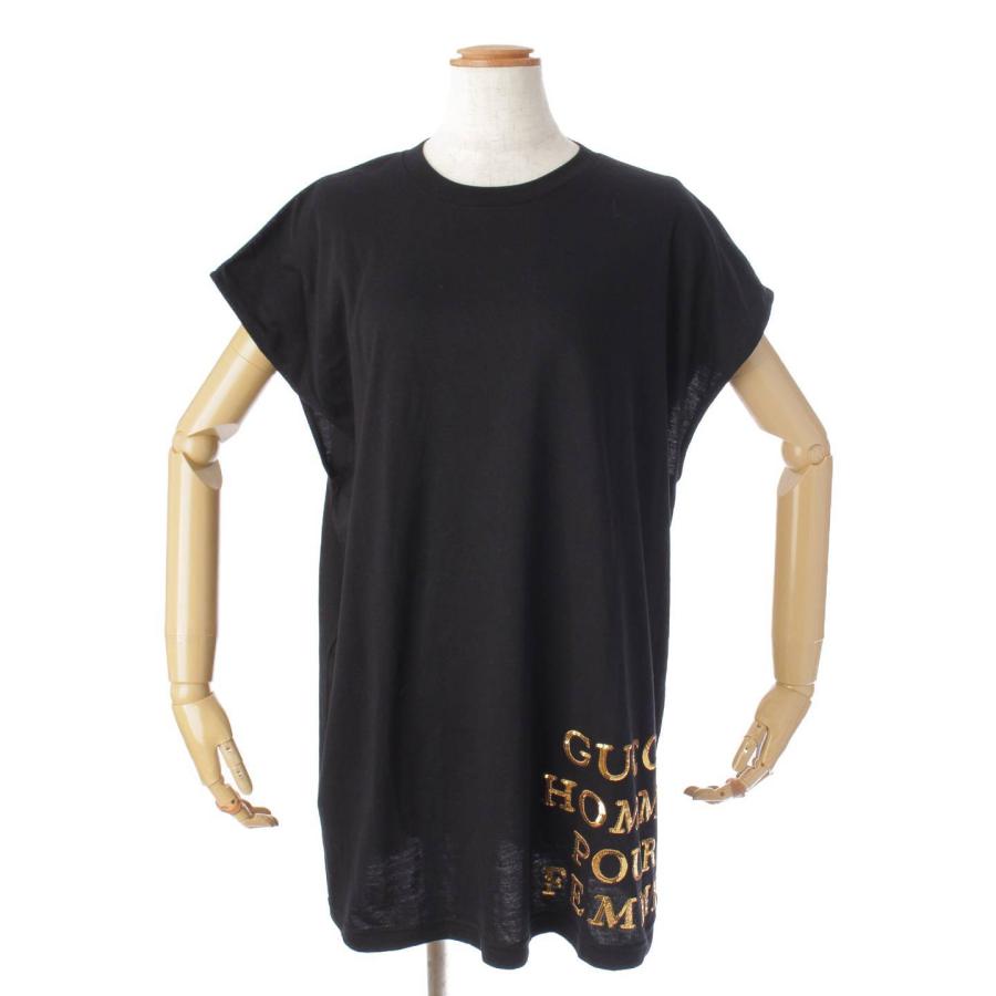 GUCCI 【グッチ】Gucci 19SS スパンコール パッチ オーバーサイズ  