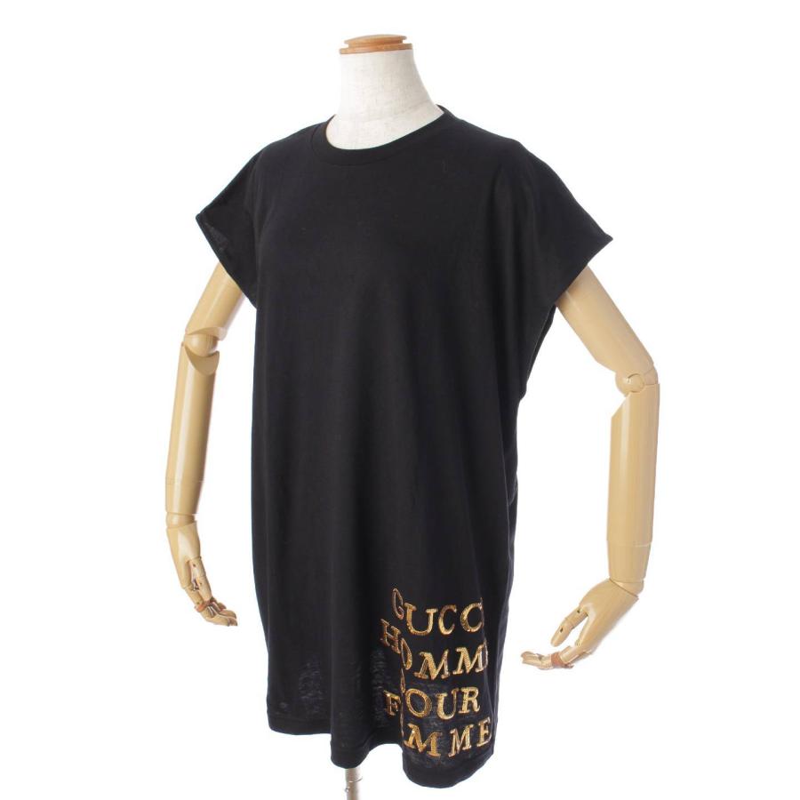 GUCCI 【グッチ】Gucci 19SS スパンコール パッチ オーバーサイズ 