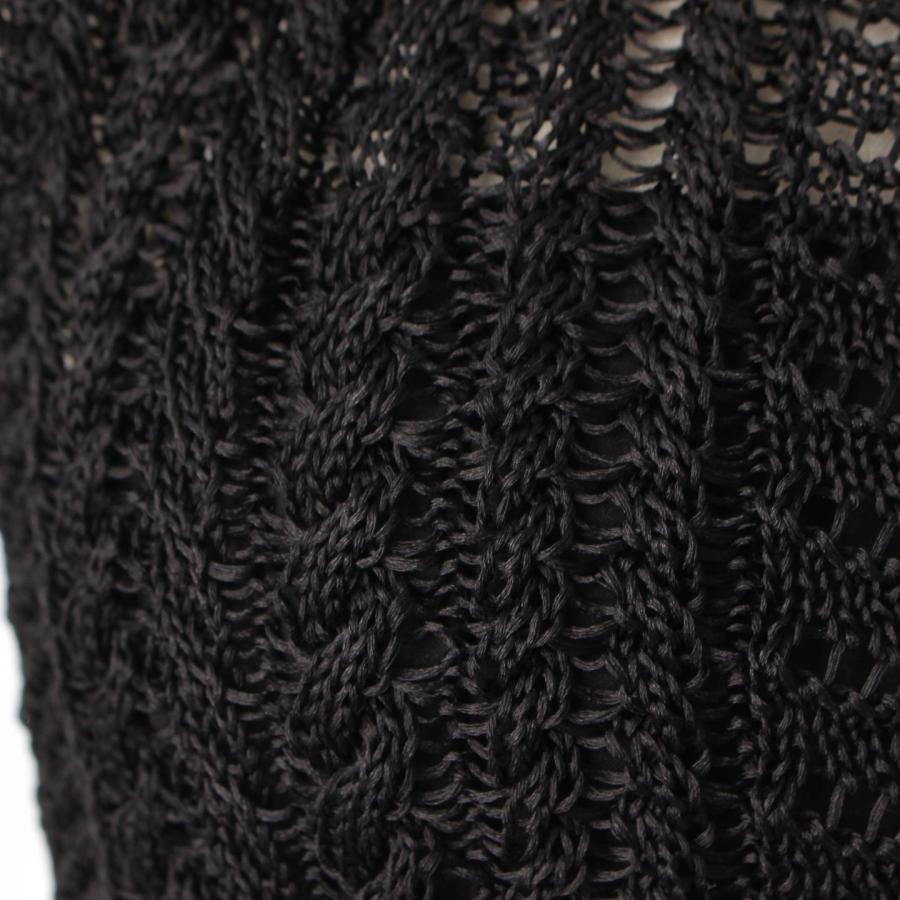 Christian Dior 【ディオール】DIOR 21AW レース ニット ロングドレス  