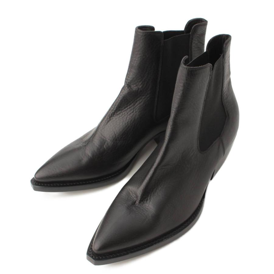 SAINT LAURENT 【サンローラン】SAINT LAURENT サイドゴア レザー 