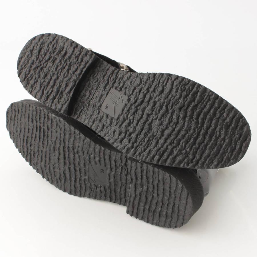 ジュゼッペ ザノッティ】Giuseppe Zanotti ベロア ビジュー クリスタル 