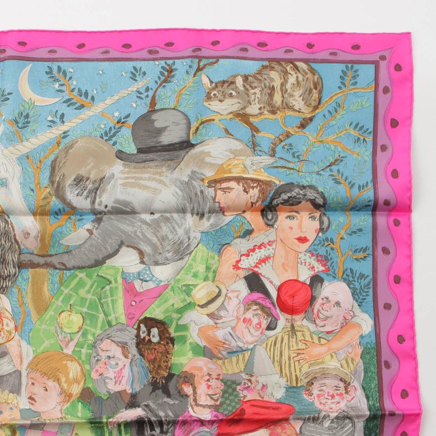 HERMES 【エルメス】Hermes カレ90 シルクスカーフ FAIRYTALES HERMES 【エルメス】Hermes カレ90 シルクスカーフ FAIRYTALES