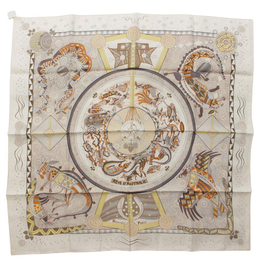 HERMES 【エルメス】Hermes カレ90 シルクスカーフ REVED AUSTRALIE 