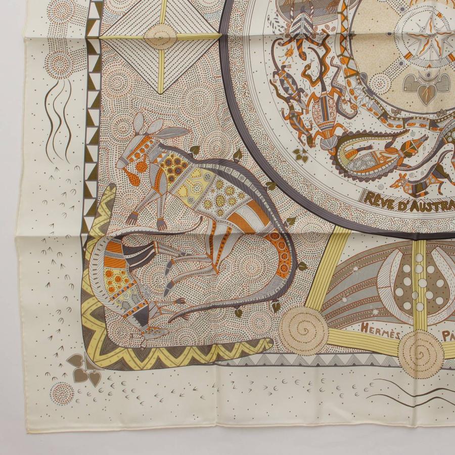 HERMES 【エルメス】Hermes カレ90 シルクスカーフ REVED AUSTRALIE 