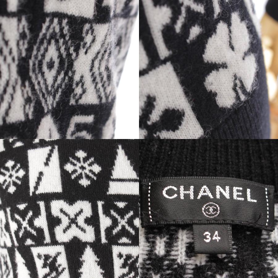 CHANEL 【シャネル】Chanel 19B ココネージュ カシミヤ ニット CHANEL 【シャネル】Chanel 19B ココネージュ カシミヤ ニット