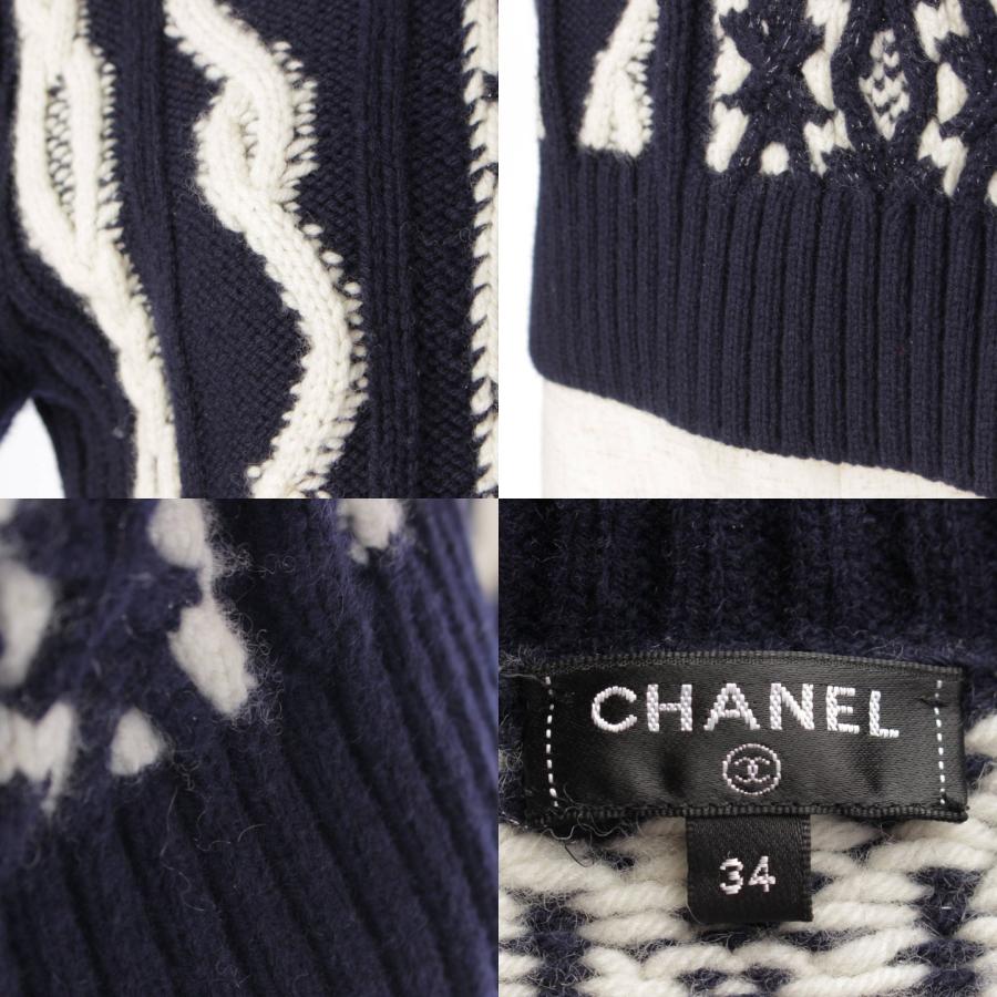 ○美品タグあり○CHANEL シャネルセーターカシミヤ18A P59228