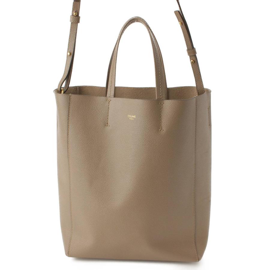 セリーヌ】Celine バーティカルカバ スモール レザー 2WAY ショルダー  