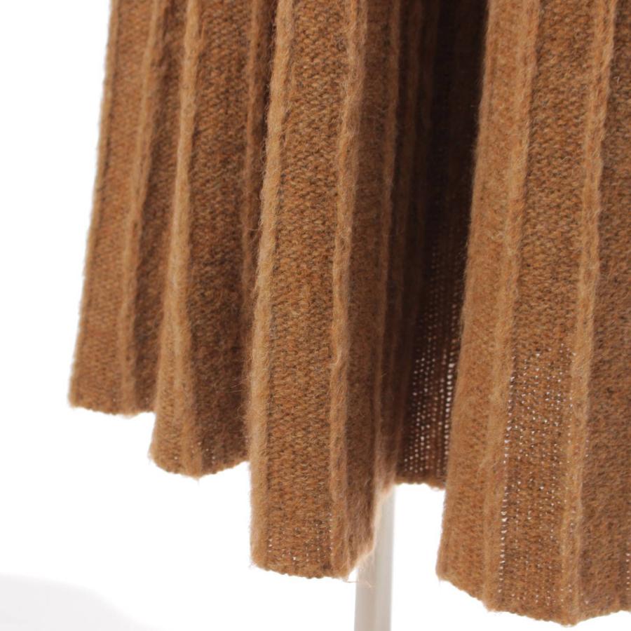 セリーヌ】Celine フィービー期 フレア モヘア混 ロングスカート 22P70  