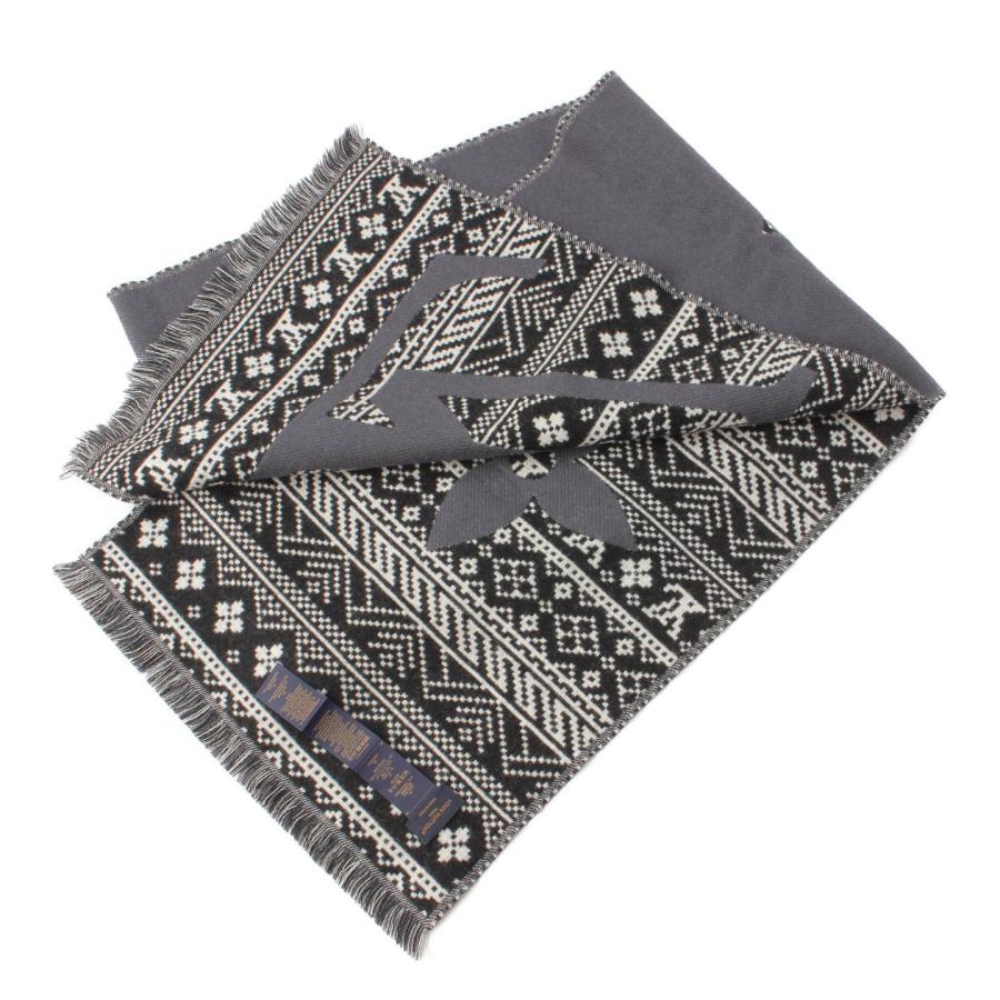 ルイヴィトン エシャルプ・モノグラム ツーサイディッド マフラー 箱汚れ