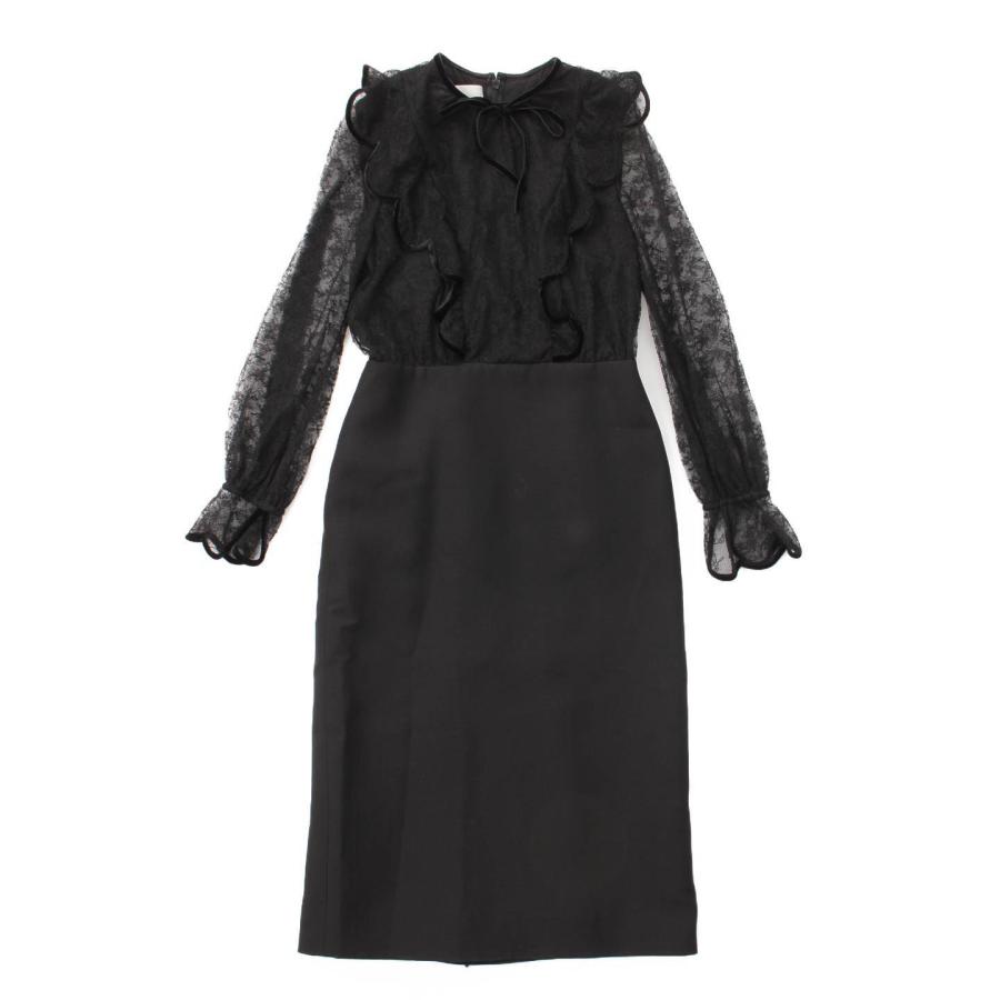 ヴァレンティノ VALENTINO ドレス ワンピース レース ブラック