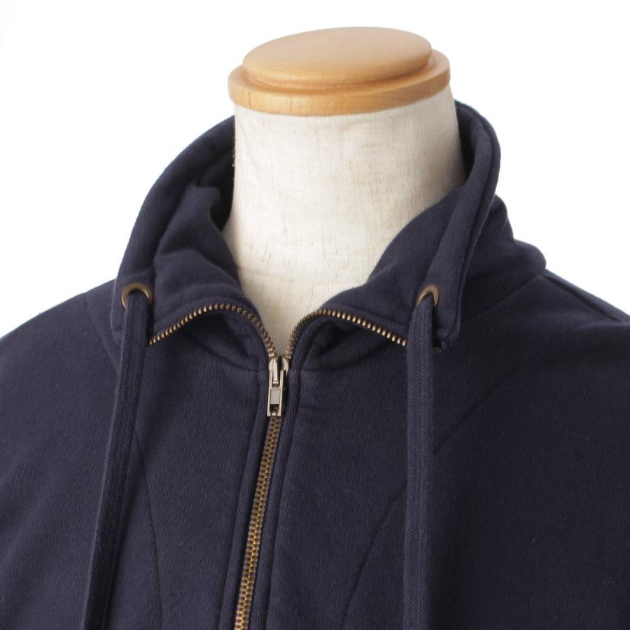 ヴェトモン】VETEMENTS メンズ 19年 ハーフジップ コットン スウェット 