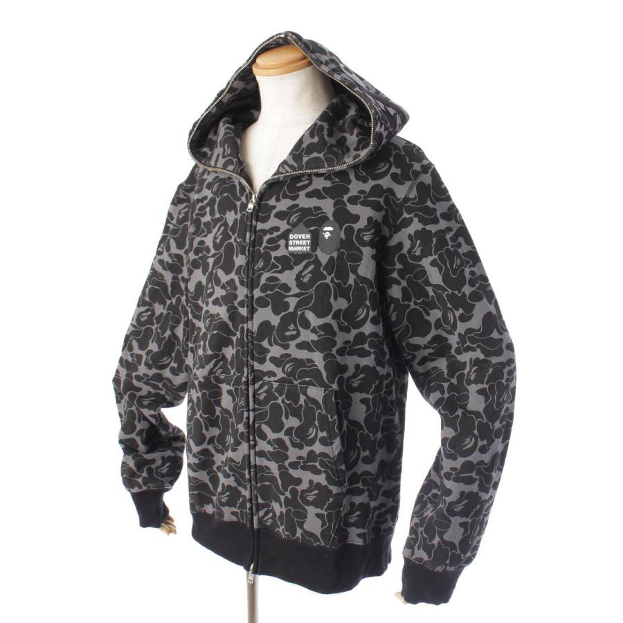 A BATHING APE 【ソノタ】 A APE×dsmg カモフラ シャーク パーカー 