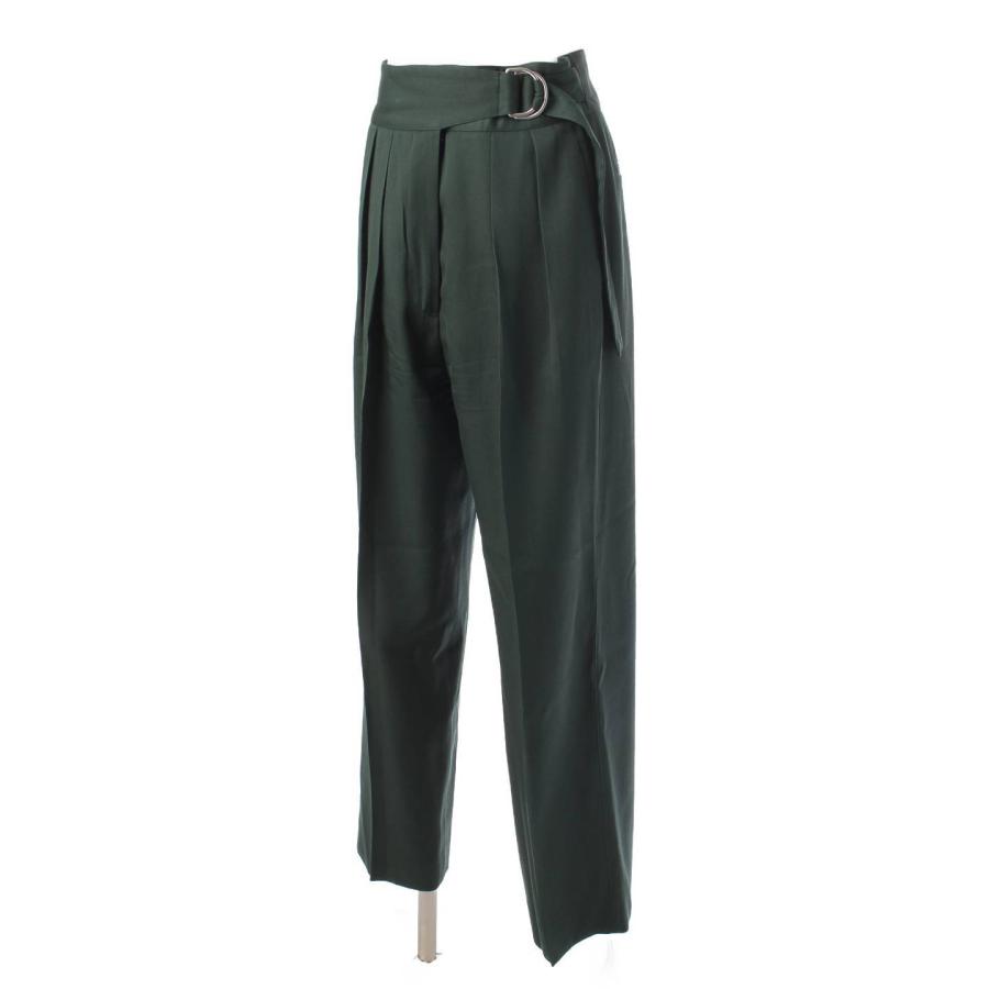 ジルサンダー】Jil Sander 20年 ウール ベルト付き スラックス 