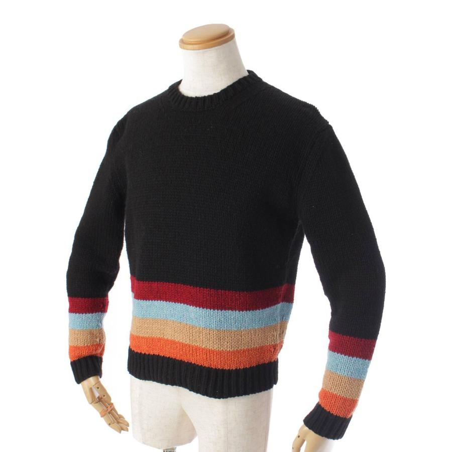 プラダ】Prada メンズ 23SS シェットランドウール クルーネック 