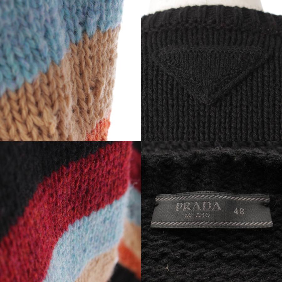 PRADA 【プラダ】Prada メンズ 23SS シェットランドウール クルー 