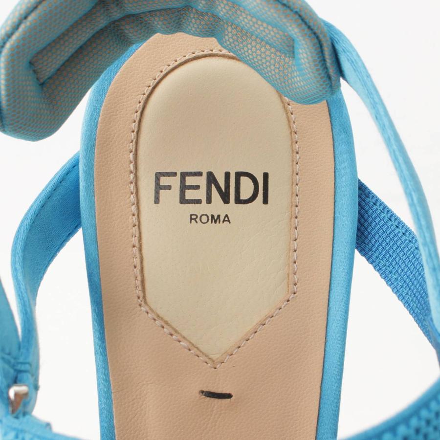 FENDI パンプス ブルー37 1/2