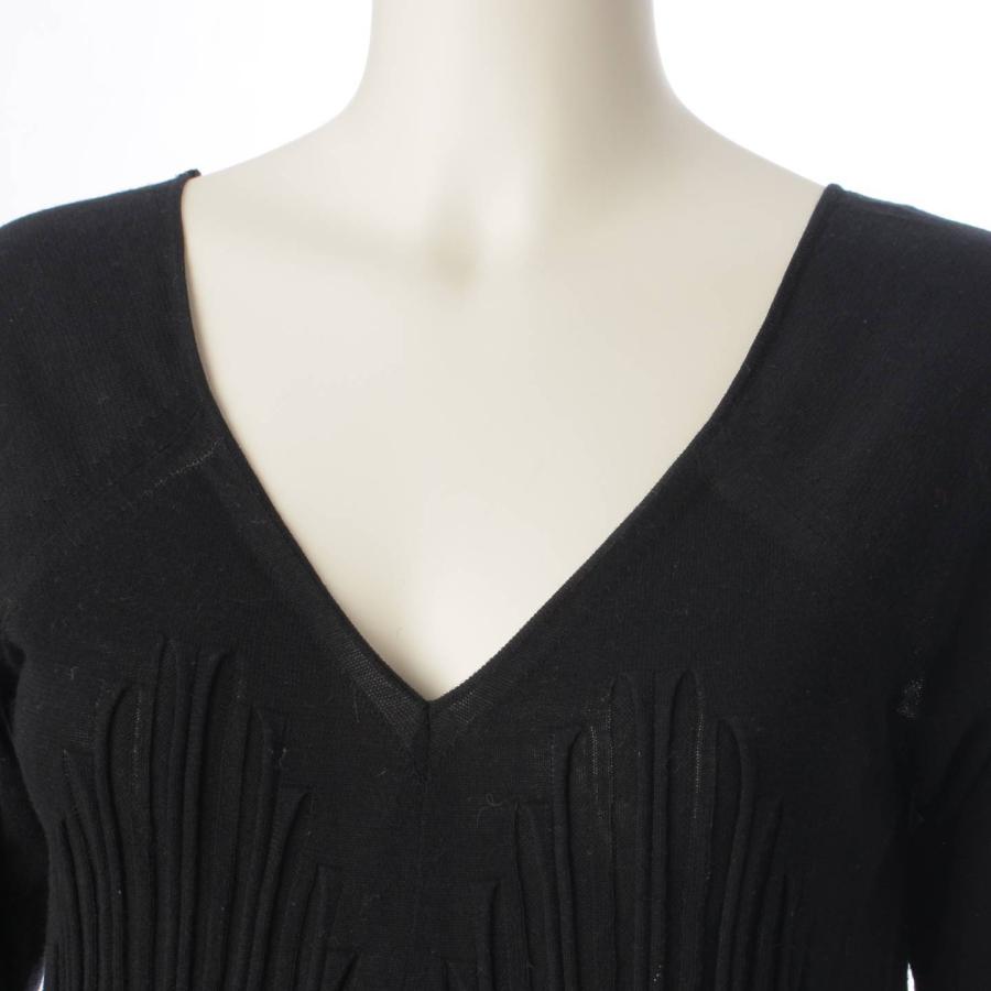 CHANEL 【シャネル】Chanel ココマーク 長袖 コットン ロング ニット  