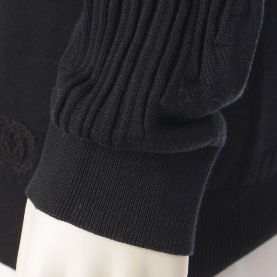 Chanel シャネル黒ロングニット／セーター