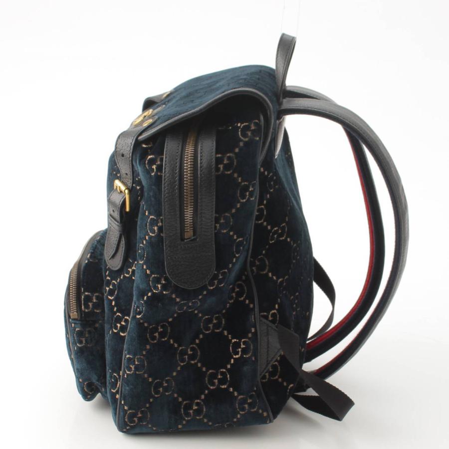 GUCCI 【グッチ】Gucci GGベルベット スモール バックパック リュック 