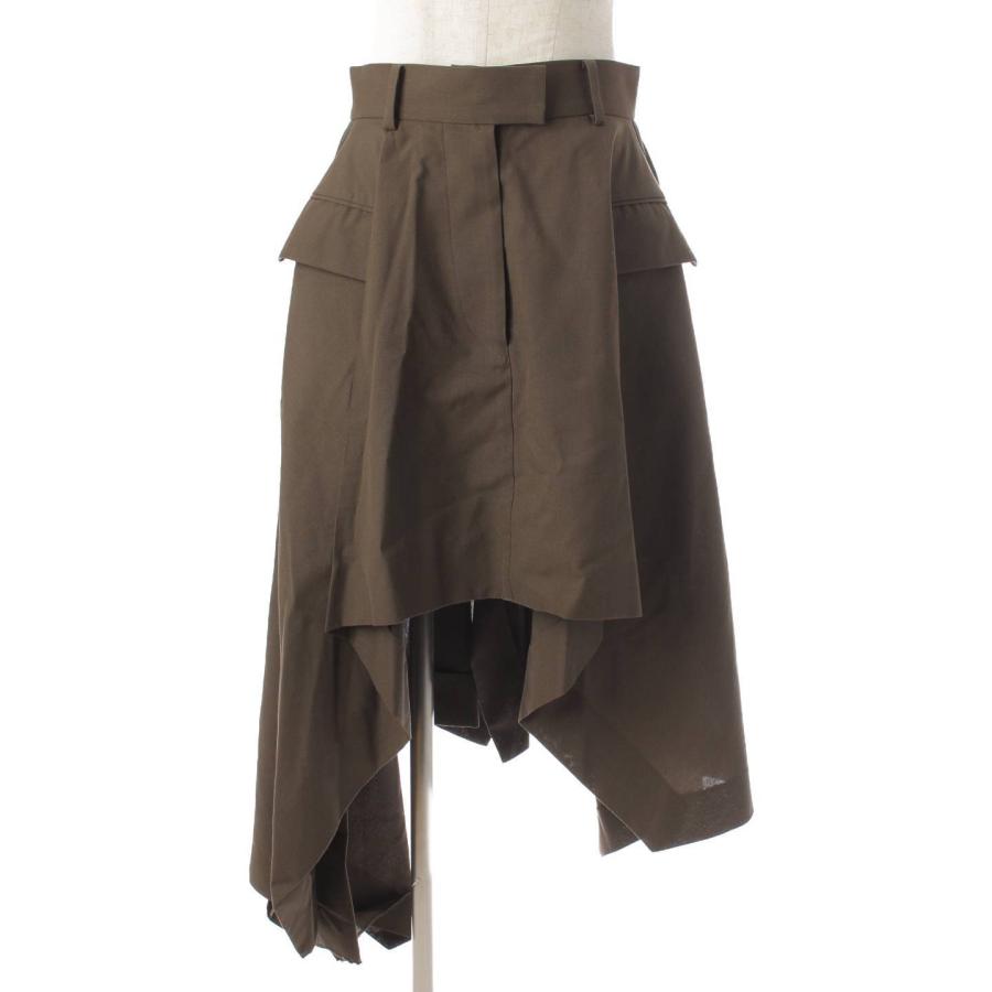 sacai 【サカイ】sacai SUITNG ASYMMETRY アシンメトリー sacai 【サカイ】sacai SUITNG ASYMMETRY アシンメトリー