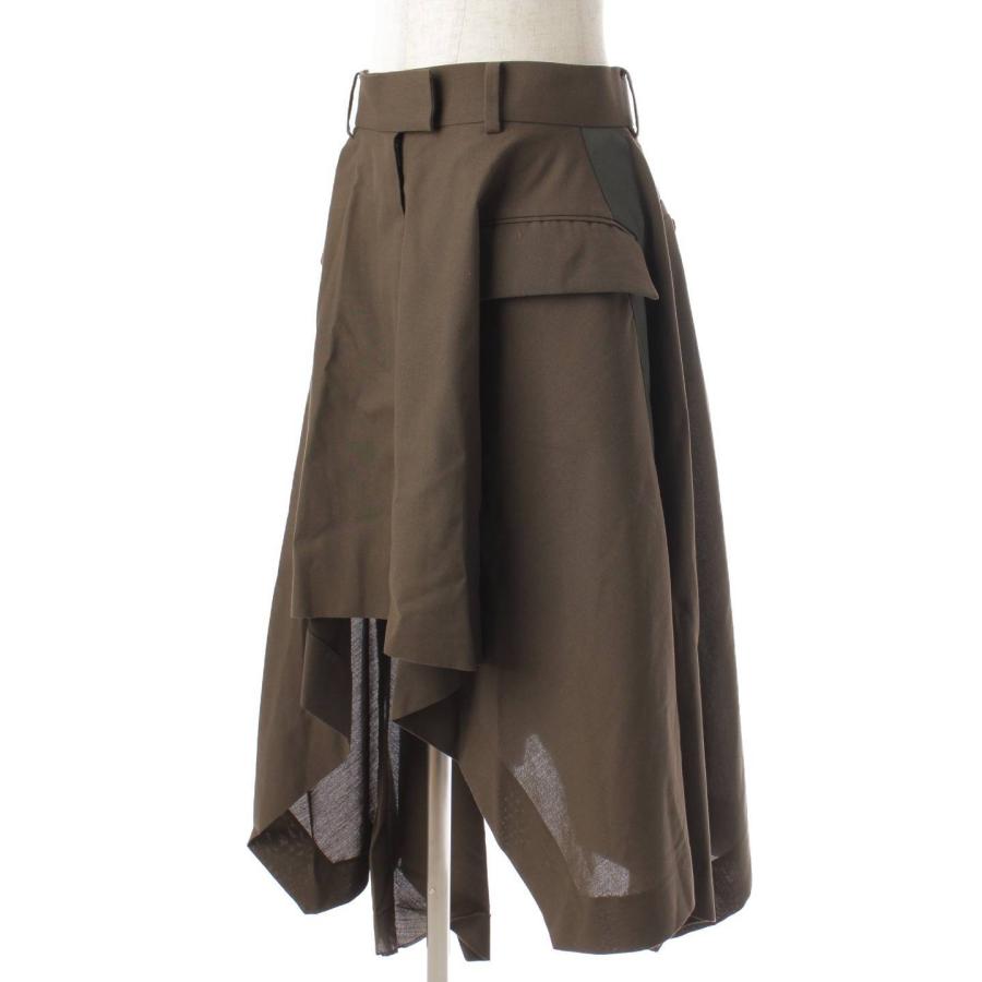 sacai 【サカイ】sacai SUITNG ASYMMETRY アシンメトリー sacai 【サカイ】sacai SUITNG ASYMMETRY アシンメトリー