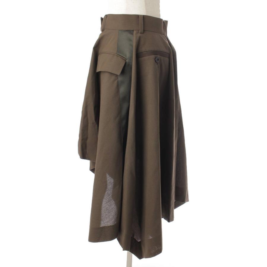 sacai 【サカイ】sacai SUITNG ASYMMETRY アシンメトリー sacai 【サカイ】sacai SUITNG ASYMMETRY アシンメトリー