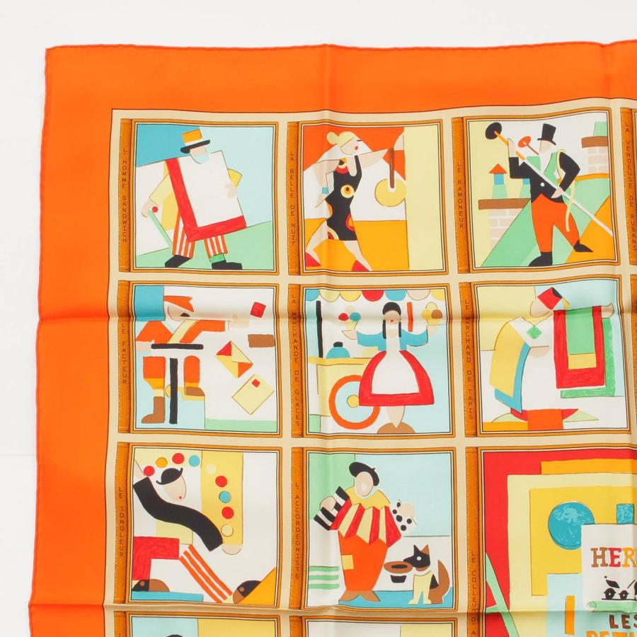 エルメス】Hermes カレ90 シルクスカーフ LES PETITS METIERS DE PARIS 