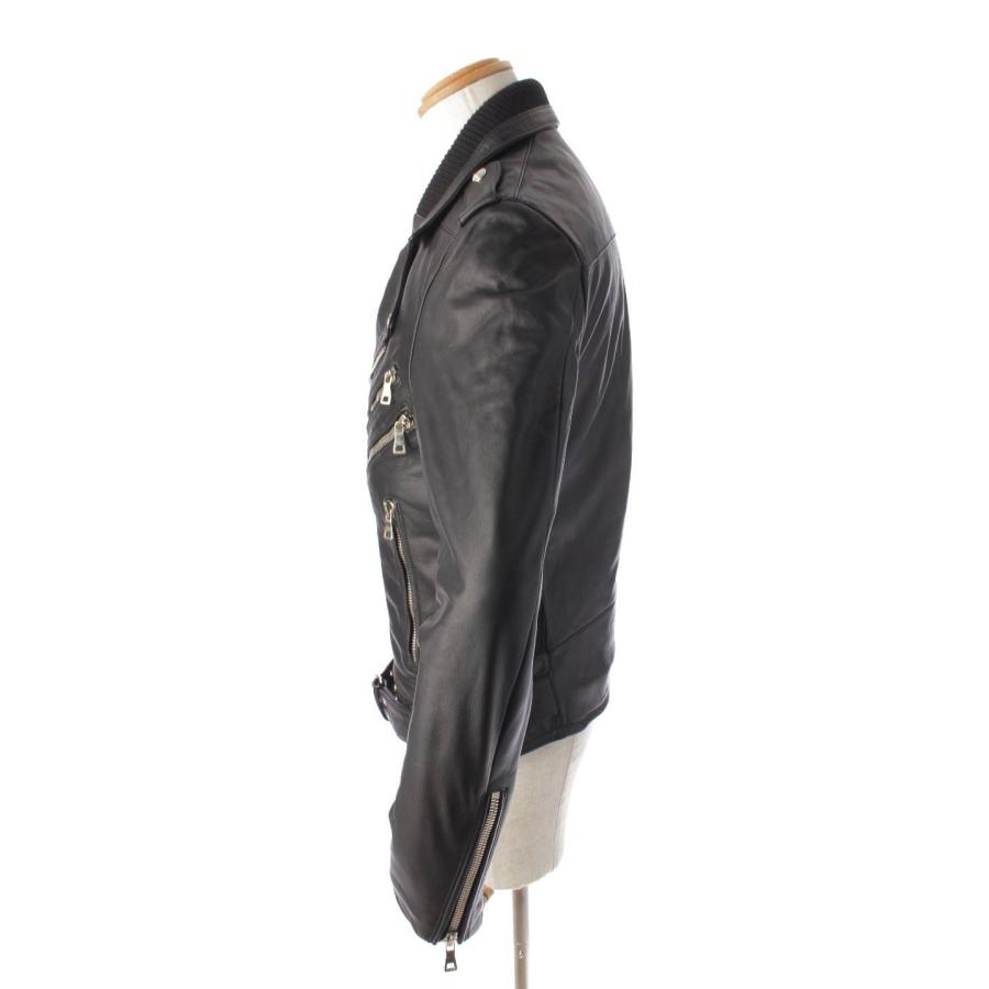 BALMAIN バルマン レザー 切り替え ジャケット BALMAIN バルマン メンズ ブルゾン ジャケット 8013 ライン