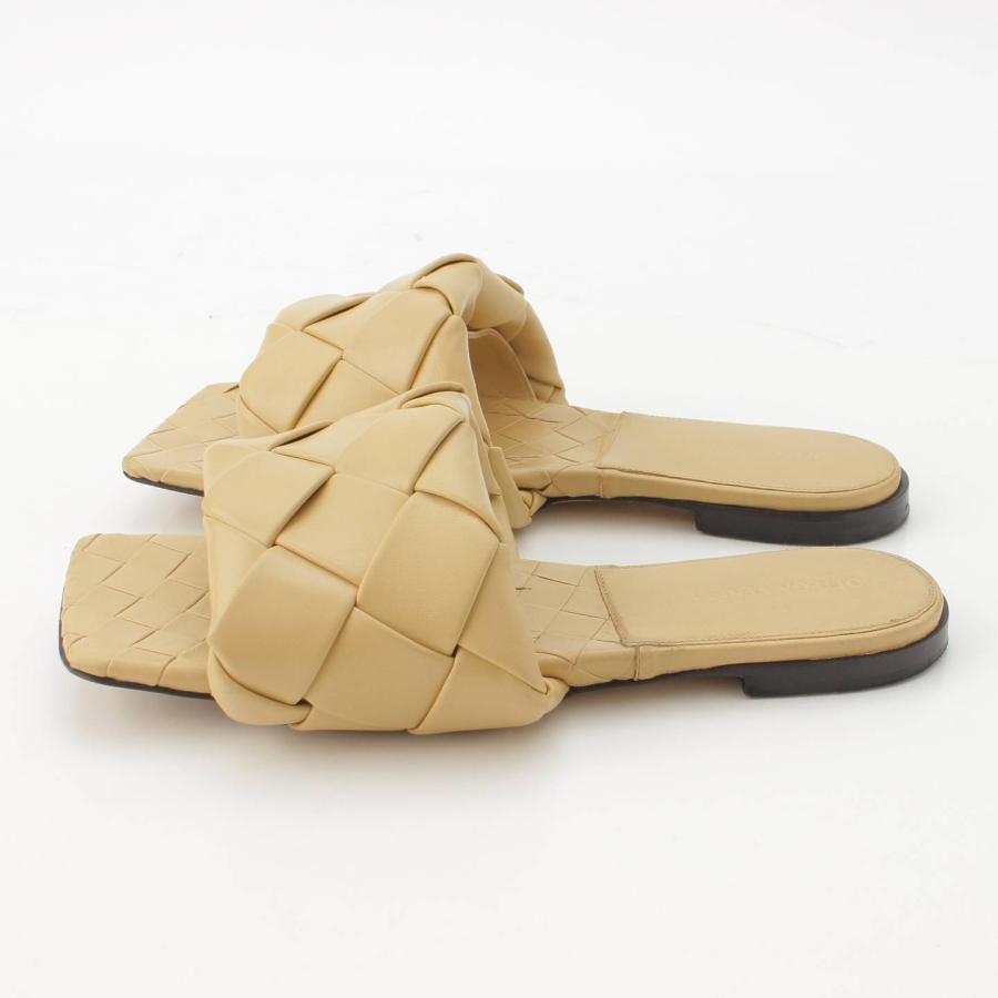 Bottega Veneta ボッテガヴェネタ　サンダル　リド　ベージュ　皮 Bottega Veneta ボッテガヴェネタサンダルリドベージュ皮