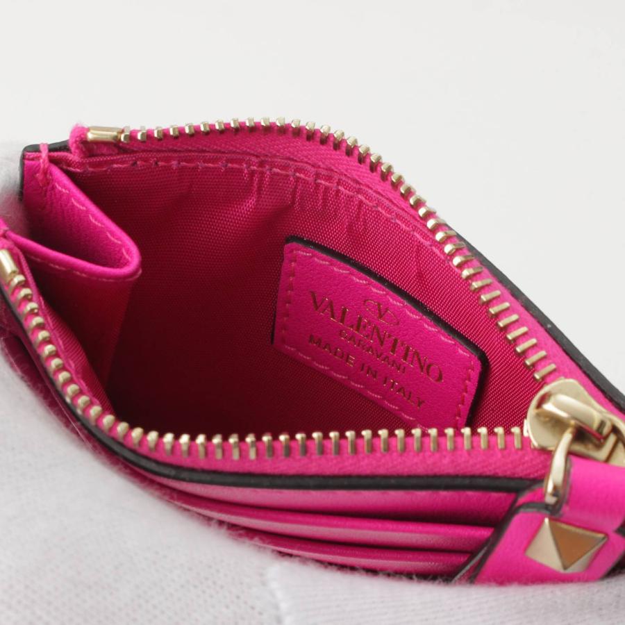 VALENTINO 【ヴァレンティノ】Valentino ロックスタッズ レザー カード 