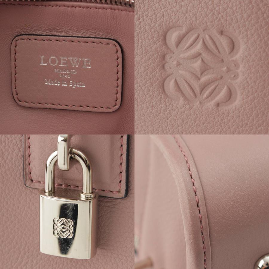 LOEWE 【ロエベ】Loewe アマソナ28 アナグラム レザー ハンドバッグ 