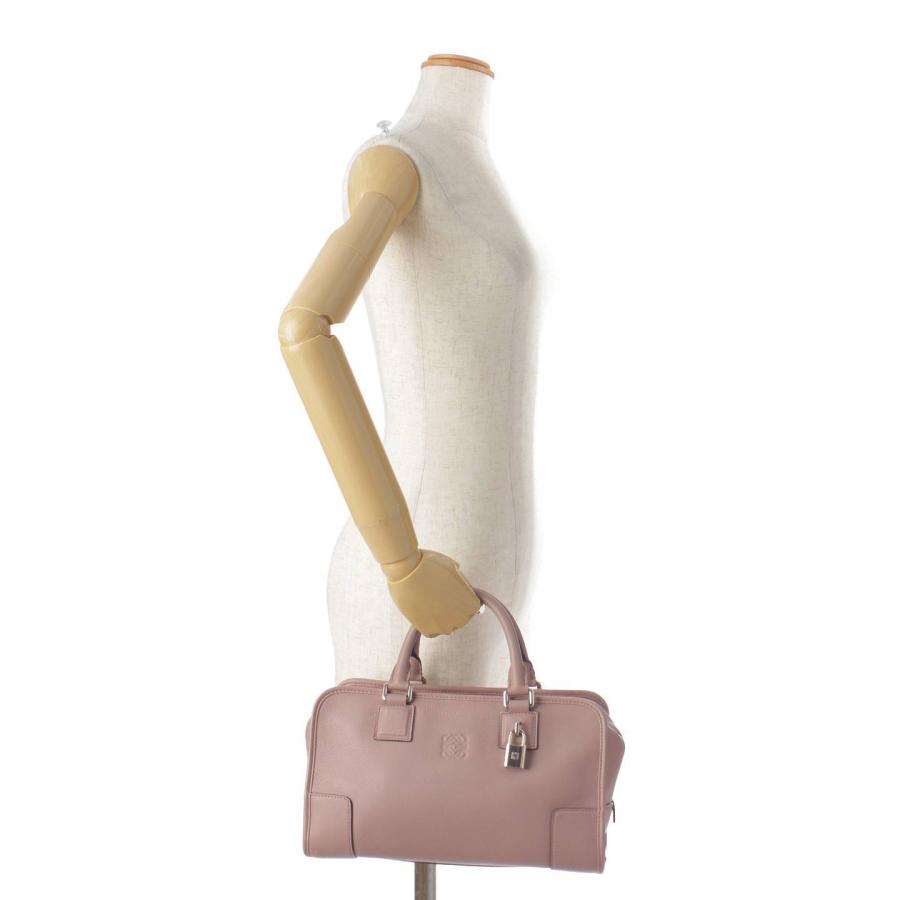LOEWE 【ロエベ】Loewe アマソナ28 アナグラム レザー ハンドバッグ 