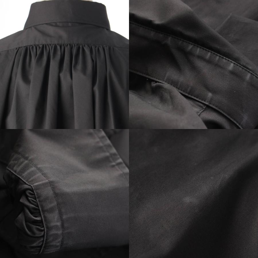 HYKE 【ハイク】HYKE コットン T/Cパワーショルダー シャツ トップス 