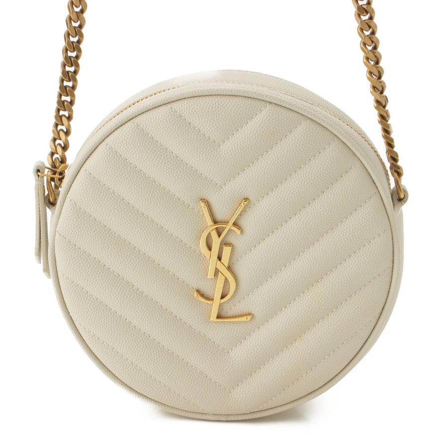 SAINT LAURENT 【サンローラン】SAINT LAURENT ヴィニル ラウンド型 