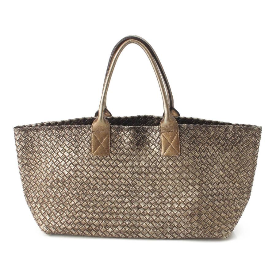 ボッテガヴェネタ カバ トートバッグ イントレチャート