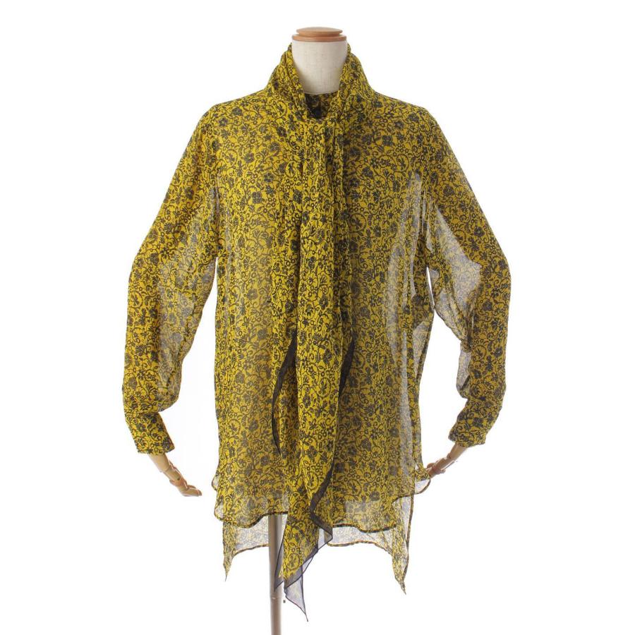 クリスチャンディオールシルクブラウス