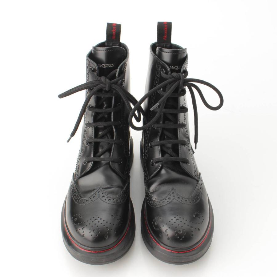 Alexander McQueen ハイブリッドレースアップブーツ36