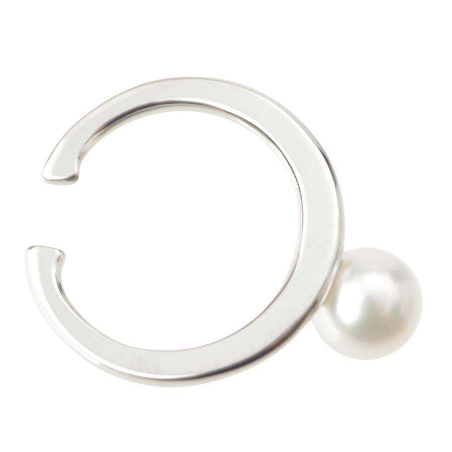 MIKIMOTO 【ミキモト】Mikimoto パール K18WG イヤーカフ PE-1747U  