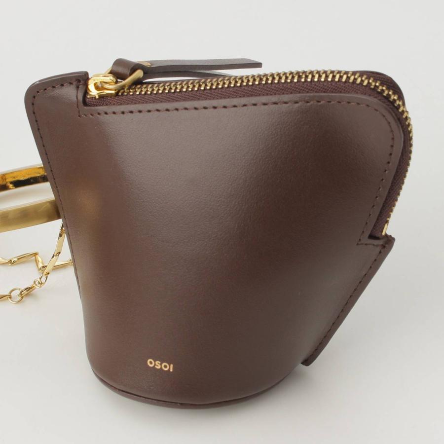 ソノタ】 OSOI オソイ レザー バングルリングバッグ マルチケース  